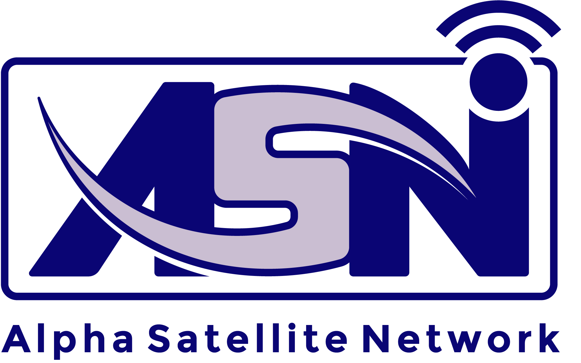 Alpha Satellite Network-logo